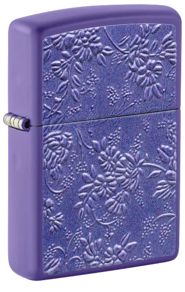 Zippo Floral Pattern Design - 237