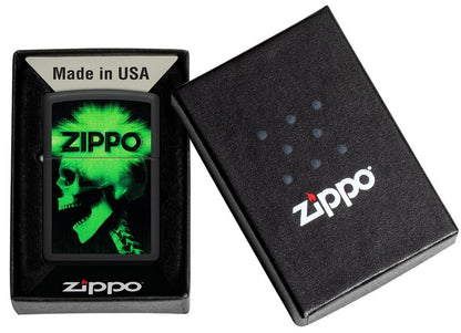 Zippo Exploding Skull Design - 48485