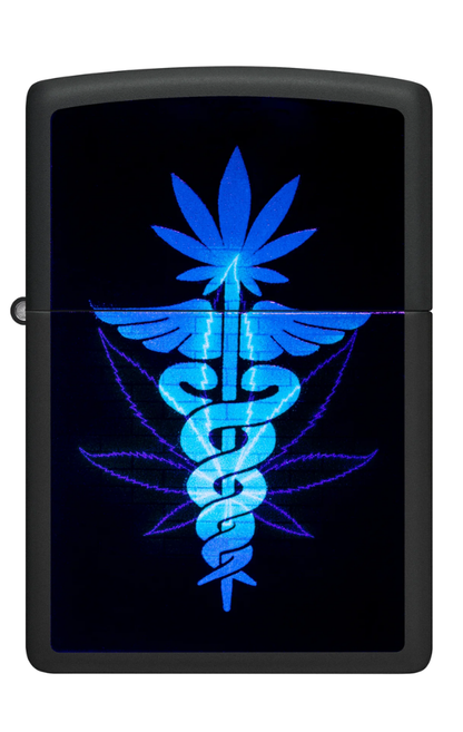 Zippo Glowing Leaf Design - 46266