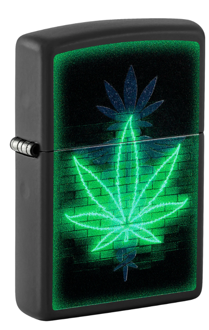 Zippo Glowing Leaf Design - 46266