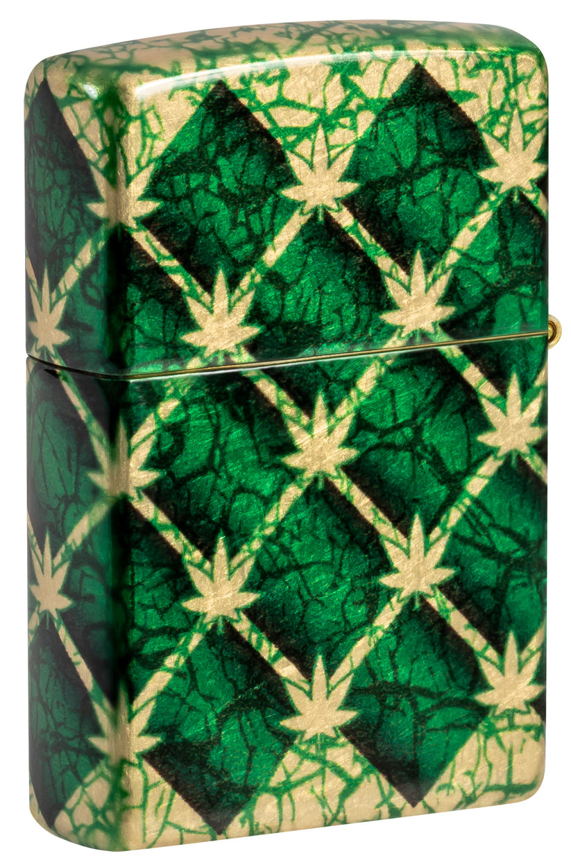 Zippo Argyle Leaf - 46265 – Zippo Brasil