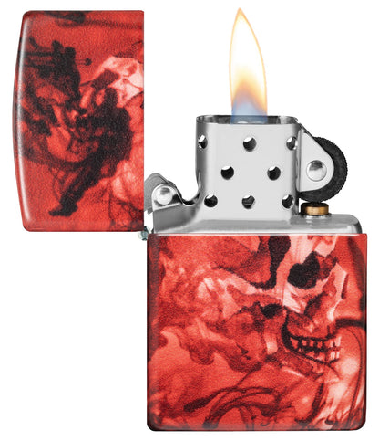Zippo Spooky Skulls Design - 48772