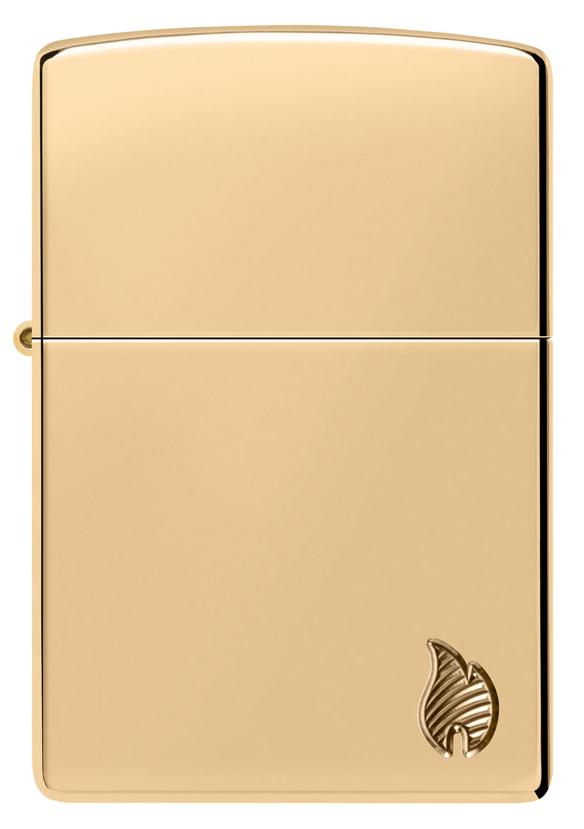Zippo Armor® High Polish Brass Flame - 46397 – Zippo Brazil
