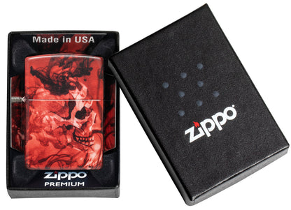 Zippo Spooky Skulls Design - 48772