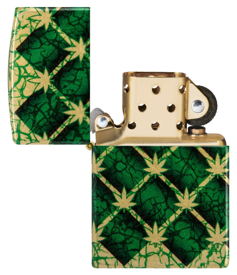 Zippo Argyle Leaf - 46265 – Zippo Brasil