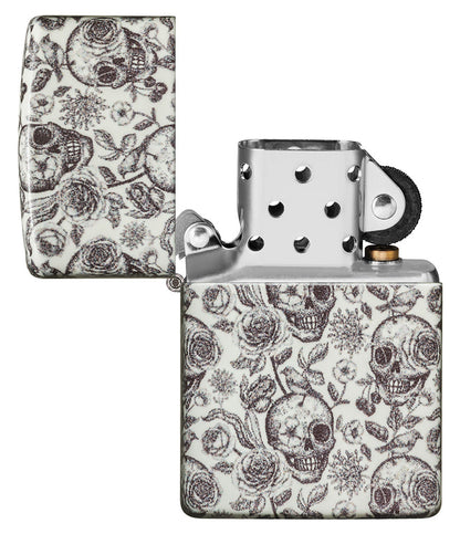 Zippo Skeleton Design - 49458
