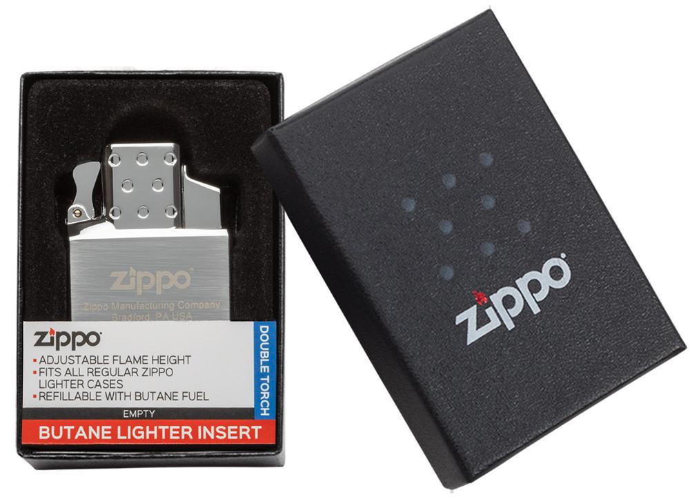 Double Torch Butane Lighter Insert packaging